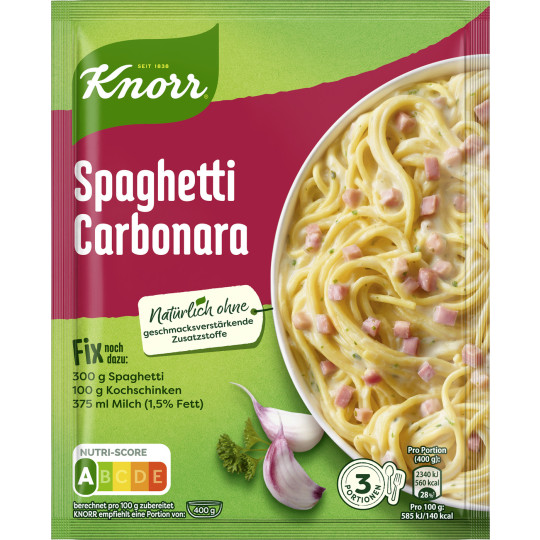 Knorr Fix Spaghetti Carbonara 36g